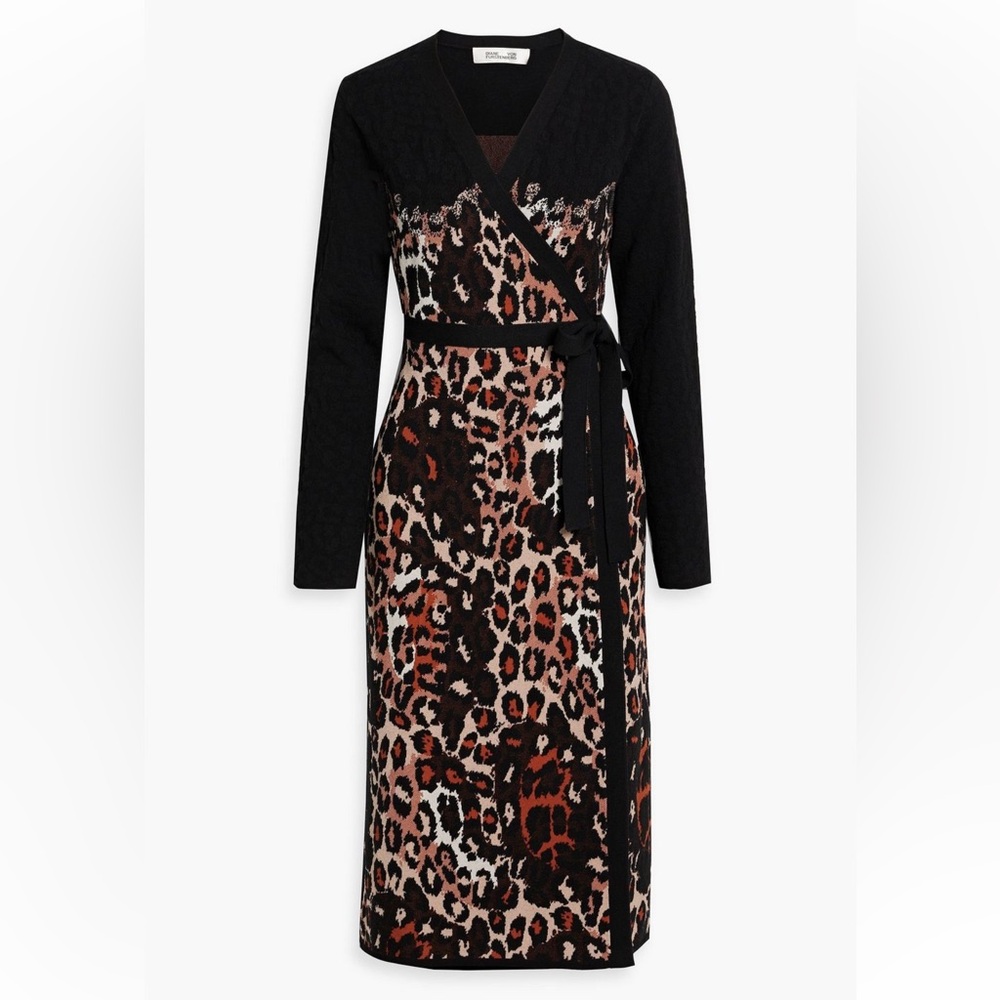 Diane Von Fustenberg knitted dress Retail $558